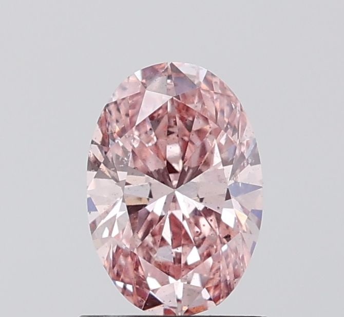 Loose Diamond - OVAL 1.01ct Fancy Intense Brownish Pink SI2: Loose Diamond - OVAL 1.01ct Fancy Intense Brownish Pink SI2 Source: This is a real non-mined Diamond that has been grown in a lab Shape: OVAL Carats: 1.01 Color: Fancy Intense Brownish Pink Certificat