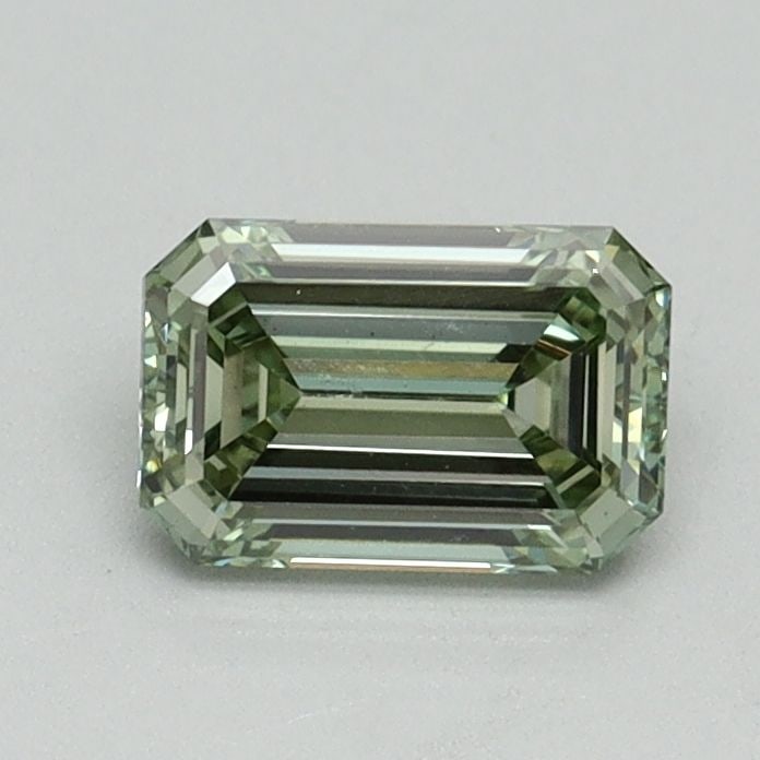 Loose Diamond - EMERALD 0.71ct Fancy Intense Green VS1: Loose Diamond - EMERALD 0.71ct Fancy Intense Green VS1 Source: This is a real non-mined Diamond that has been grown in a lab Shape: EMERALD Carats: 0.71 Color: Fancy Intense Green Certification: IGI V