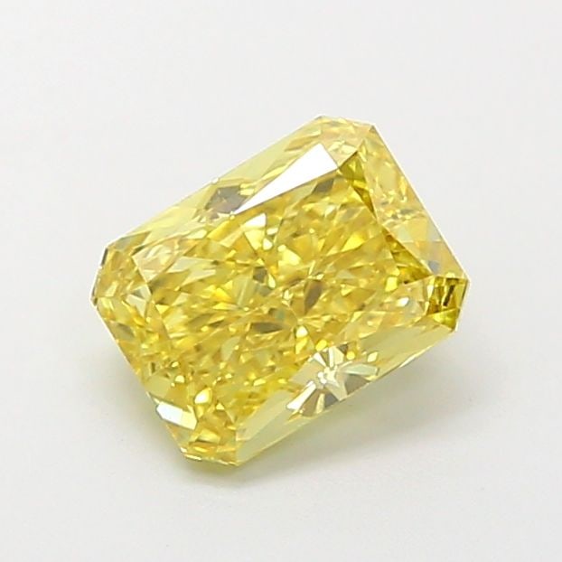 Loose Diamond - RADIANT 1.21ct Fancy Vivid Yellow VS1: Loose Diamond - RADIANT 1.21ct Fancy Vivid Yellow VS1 Source: This is a real non-mined Diamond that has been grown in a lab Shape: RADIANT Carats: 1.21 Color: Fancy Vivid Yellow Certification: IGI Vid
