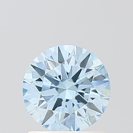 Ideal Loose Diamond - ROUND 1.1ct Fancy Vivid Blue VS2: Ideal Loose Diamond - ROUND 1.1ct Fancy Vivid Blue VS2 Source: This is a real non-mined Diamond that has been grown in a lab Shape: ROUND Carats: 1.1 Color: Fancy Vivid Blue Certification: IGI Video:
