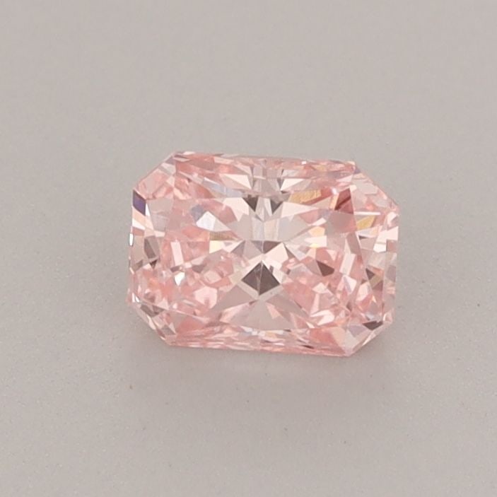 Loose Diamond - RADIANT 0.52ct Fancy Vivid Pink VS1: Loose Diamond - RADIANT 0.52ct Fancy Vivid Pink VS1 Source: This is a real non-mined Diamond that has been grown in a lab Shape: RADIANT Carats: 0.52 Color: Fancy Vivid Pink Certification: IGI Video: