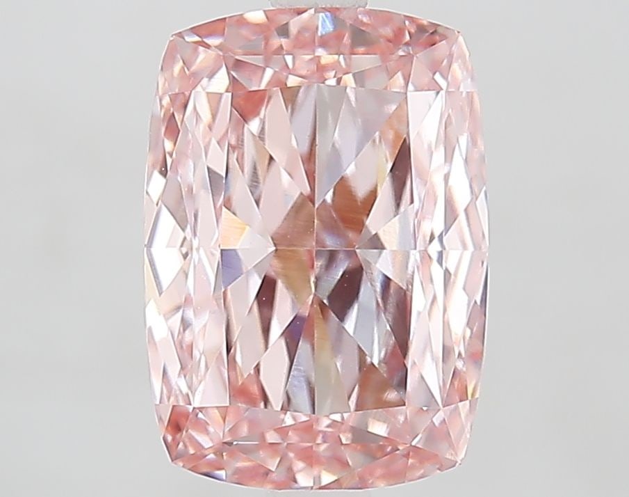 Loose Diamond - CUSHION MODIFIED 3.53ct Fancy Intense Pink VVS2: Loose Diamond - CUSHION MODIFIED 3.53ct Fancy Intense Pink VVS2 Source: This is a real non-mined Diamond that has been grown in a lab Shape: CUSHION MODIFIED Carats: 3.53 Color: Fancy Intense Pink Cer