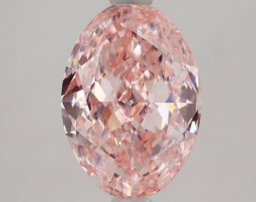 Loose Diamond - OVAL 2.37ct Fancy Vivid Pink VS1: Loose Diamond - OVAL 2.37ct Fancy Vivid Pink VS1 Source: This is a real non-mined Diamond that has been grown in a lab Shape: OVAL Carats: 2.37 Color: Fancy Vivid Pink Certification: IGI Video: