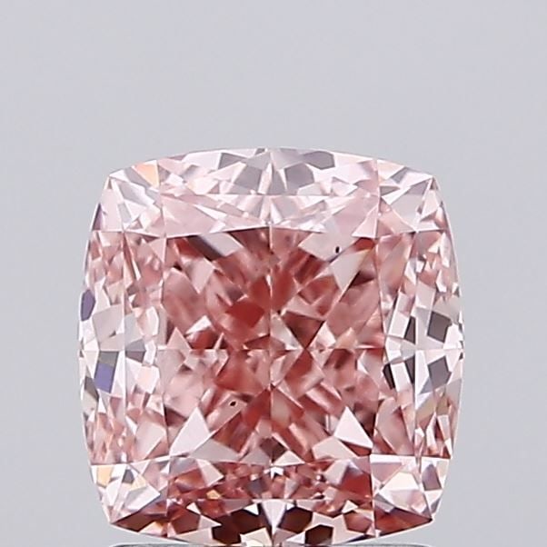 Loose Diamond - CUSHION MODIFIED 1.51ct Fancy Intense Pink VS1: Loose Diamond - CUSHION MODIFIED 1.51ct Fancy Intense Pink VS1 Source: This is a real non-mined Diamond that has been grown in a lab Shape: CUSHION MODIFIED Carats: 1.51 Color: Fancy Intense Pink Cert