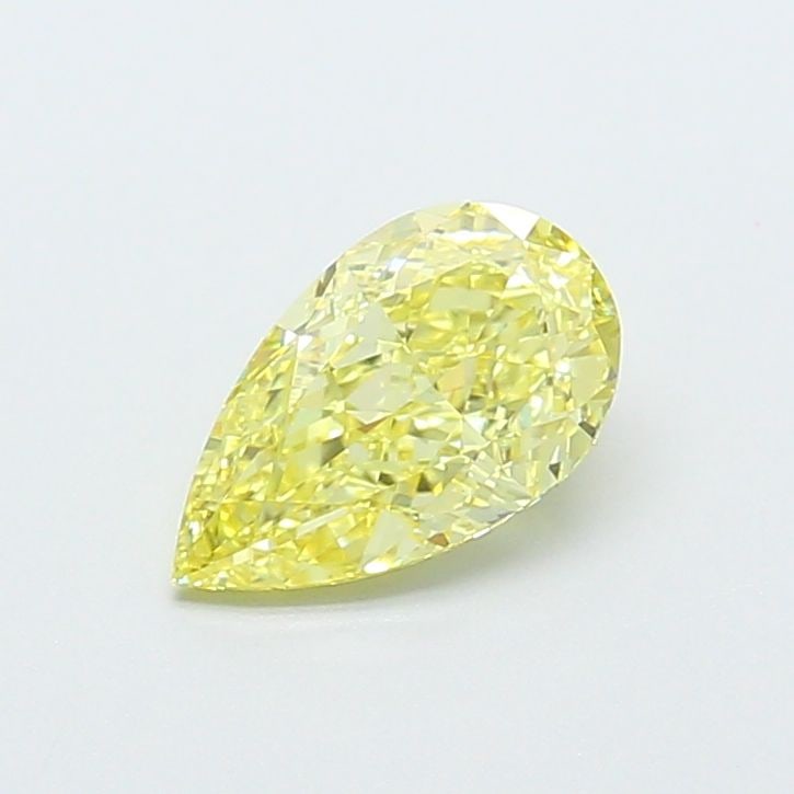Loose Diamond - PEAR 1.27ct Fancy Yellow VS1: Loose Diamond - PEAR 1.27ct Fancy Yellow VS1 Source: This is a real non-mined Diamond that has been grown in a lab Shape: PEAR Carats: 1.27 Color: Fancy Yellow Certification: IGI Video: