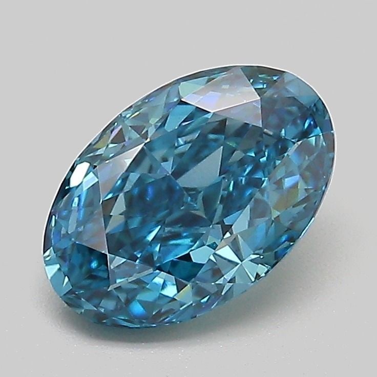 Loose Diamond - OVAL 1.51ct Fancy Vivid Blue VS1 (1 of 1)