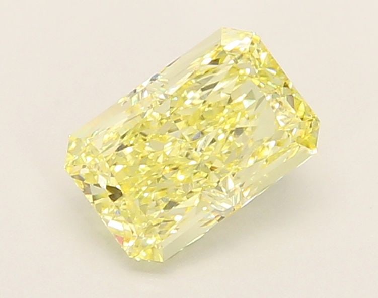Loose Diamond - RADIANT 1.54ct Fancy Intense Yellow VVS2: Loose Diamond - RADIANT 1.54ct Fancy Intense Yellow VVS2 Source: This is a real non-mined Diamond that has been grown in a lab Shape: RADIANT Carats: 1.54 Color: Fancy Intense Yellow Certification: IG