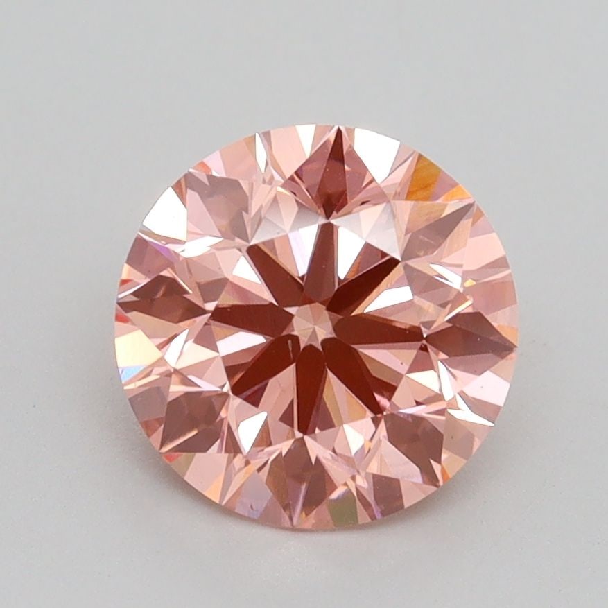 Loose Diamond - ROUND 1.81ct Fancy Intense Pink VS2: Loose Diamond - ROUND 1.81ct Fancy Intense Pink VS2 Source: This is a real non-mined Diamond that has been grown in a lab Shape: ROUND Carats: 1.81 Color: Fancy Intense Pink Certification: IGI Video: