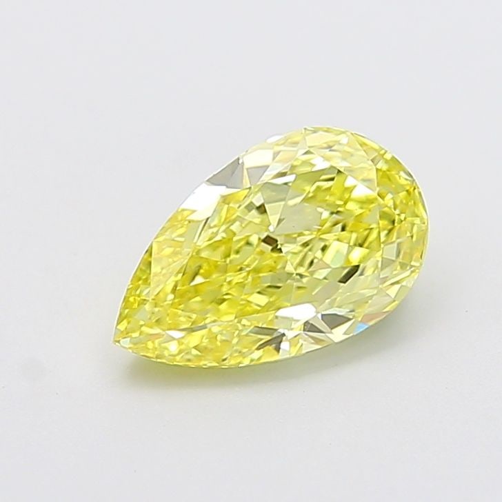 Loose Diamond - PEAR 2.01ct Fancy Intense Yellow VS2: Loose Diamond - PEAR 2.01ct Fancy Intense Yellow VS2 Source: This is a real non-mined Diamond that has been grown in a lab Shape: PEAR Carats: 2.01 Color: Fancy Intense Yellow Certification: IGI Video