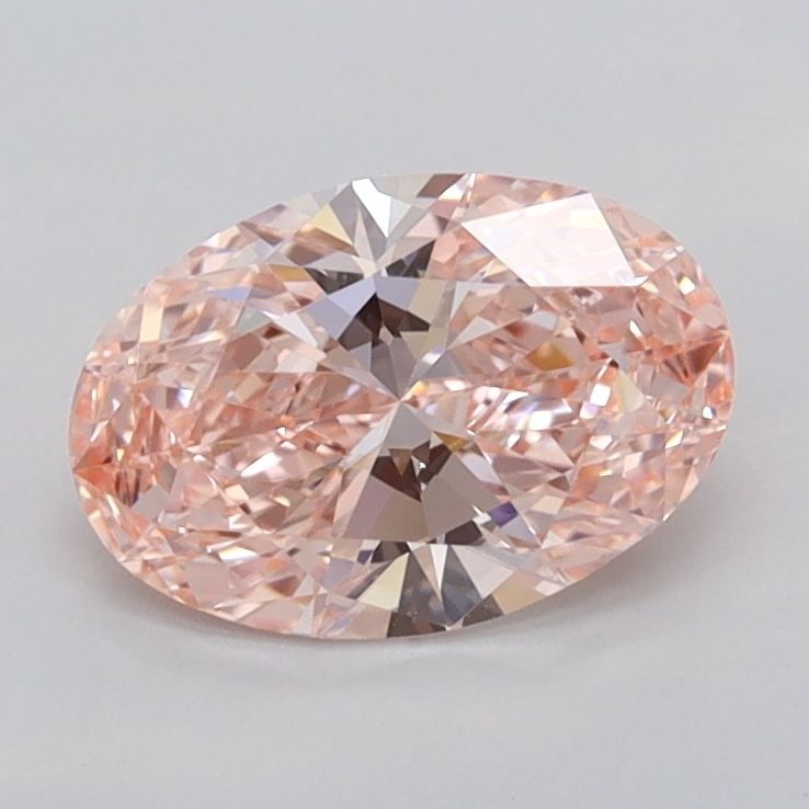 Loose Diamond - OVAL 0.98ct Fancy Vivid Pink VS1: Loose Diamond - OVAL 0.98ct Fancy Vivid Pink VS1 Source: This is a real non-mined Diamond that has been grown in a lab Shape: OVAL Carats: 0.98 Color: Fancy Vivid Pink Certification: IGI Video: