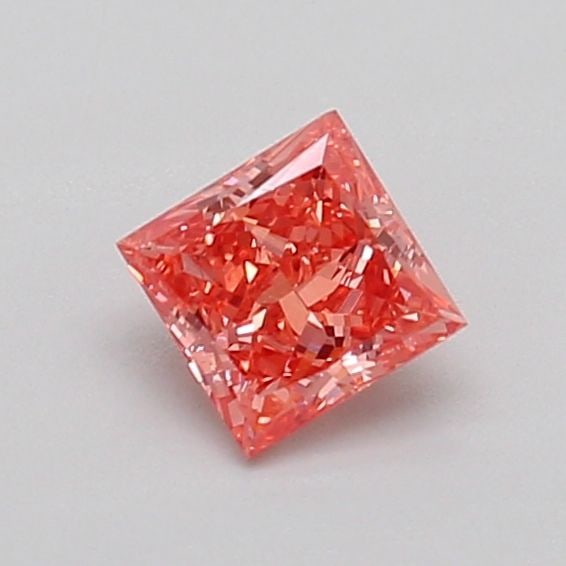 Loose Diamond - PRINCESS 0.46ct Fancy Vivid Pink VS1: Loose Diamond - PRINCESS 0.46ct Fancy Vivid Pink VS1 Source: This is a real non-mined Diamond that has been grown in a lab Shape: PRINCESS Carats: 0.46 Color: Fancy Vivid Pink Certification: IGI Video