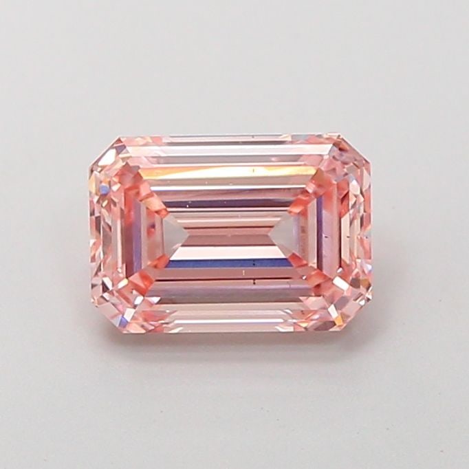 Loose Diamond - EMERALD 1.5ct Fancy Intense Pink VS2: Loose Diamond - EMERALD 1.5ct Fancy Intense Pink VS2 Source: This is a real non-mined Diamond that has been grown in a lab Shape: EMERALD Carats: 1.5 Color: Fancy Intense Pink Certification: IGI Video