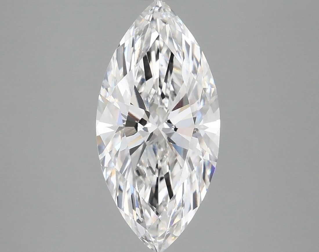 Loose Diamond - MARQUISE 2.5ct E VS1: Loose Diamond - MARQUISE 2.5ct E VS1 Source: This is a real non-mined Diamond that has been grown in a lab Shape: MARQUISE Carats: 2.5 Color: E Clarity: VS1 Certification: IGI Video: