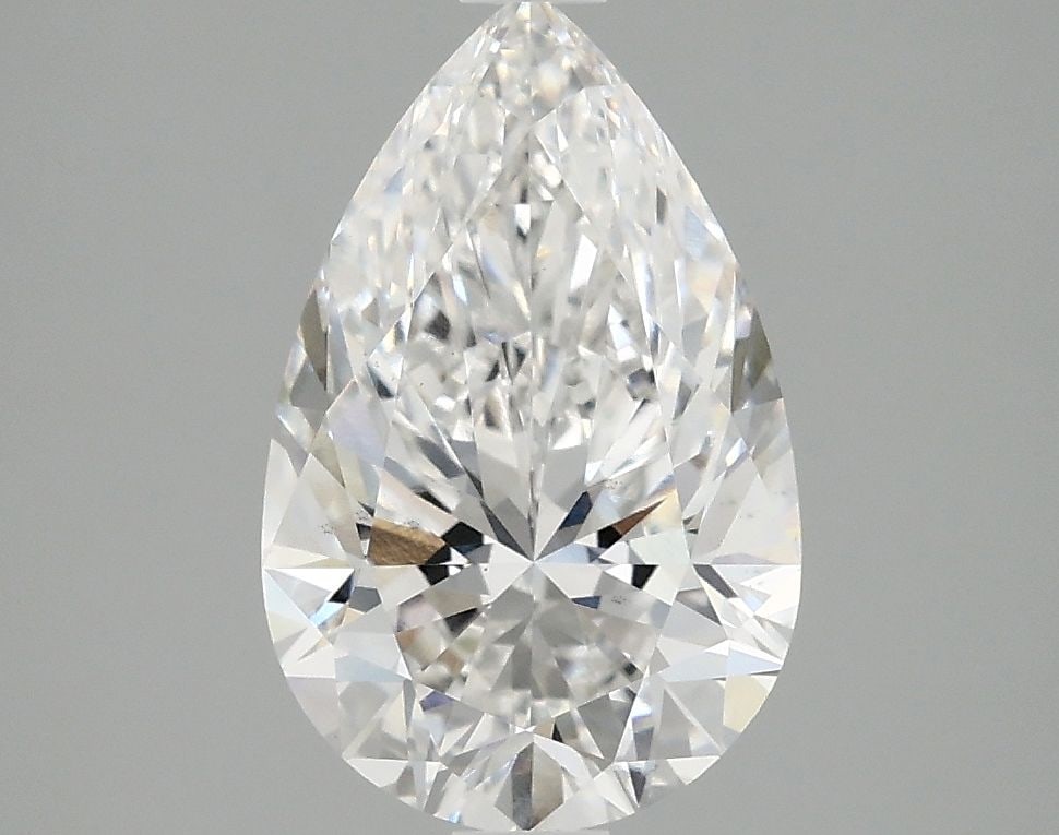 Loose Diamond - PEAR 2.58ct E VS2: Loose Diamond - PEAR 2.58ct E VS2 Source: This is a real non-mined Diamond that has been grown in a lab Shape: PEAR Carats: 2.58 Color: E Clarity: VS2 Certification: IGI Video: