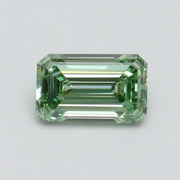 Loose Diamond - EMERALD 0.5ct Fancy Vivid Green VS1: Loose Diamond - EMERALD 0.5ct Fancy Vivid Green VS1 Source: This is a real non-mined Diamond that has been grown in a lab Shape: EMERALD Carats: 0.5 Color: Fancy Vivid Green Certification: IGI Video: