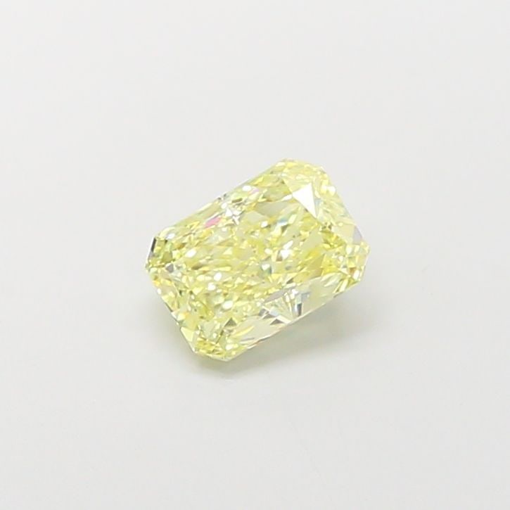 Loose Diamond - RADIANT 1.56ct Fancy Light Yellow VS1: Loose Diamond - RADIANT 1.56ct Fancy Light Yellow VS1 Source: This is a real non-mined Diamond that has been grown in a lab Shape: RADIANT Carats: 1.56 Color: Fancy Light Yellow Certification: IGI Vid