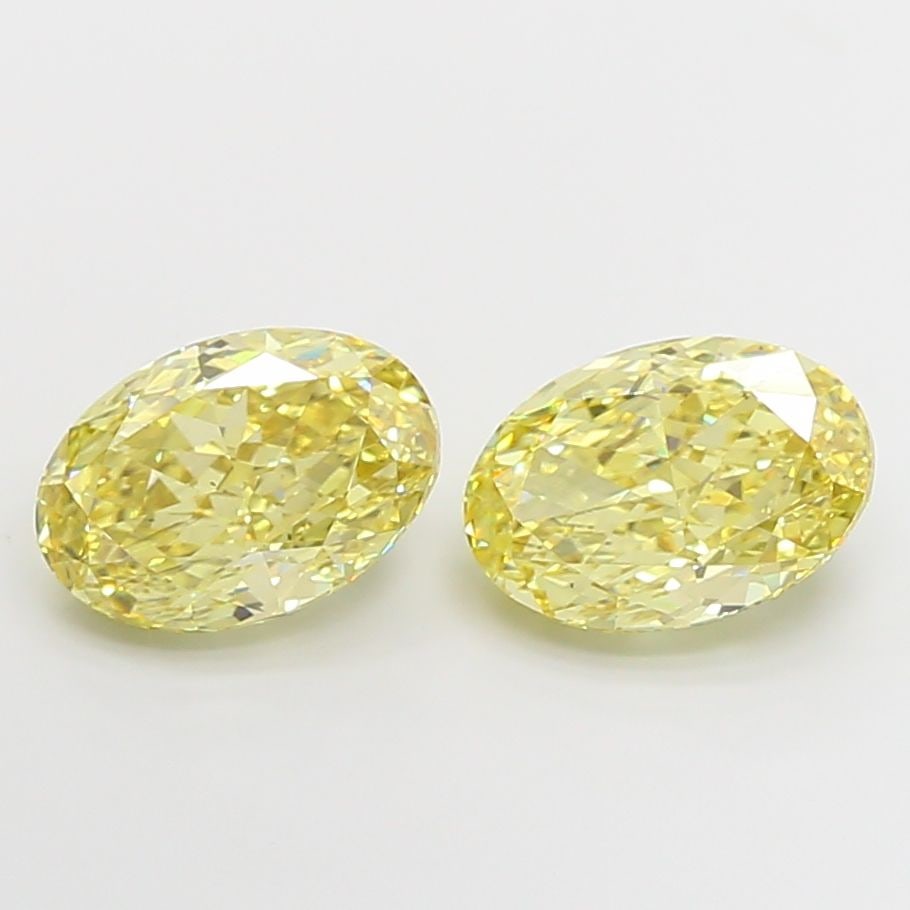 Loose Diamond - OVAL 4.02ct Fancy Intense Yellow VS2: Loose Diamond - OVAL 4.02ct Fancy Intense Yellow VS2 Source: This is a real non-mined Diamond that has been grown in a lab Shape: OVAL Carats: 4.02 Color: Fancy Intense Yellow Certification: IGI Video