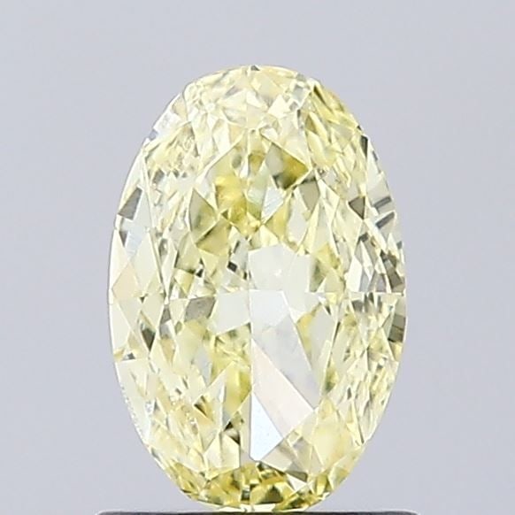 Loose Diamond - OVAL 1.03ct Fancy Yellow VVS2: Loose Diamond - OVAL 1.03ct Fancy Yellow VVS2 Source: This is a real non-mined Diamond that has been grown in a lab Shape: OVAL Carats: 1.03 Color: Fancy Yellow Certification: IGI Video: