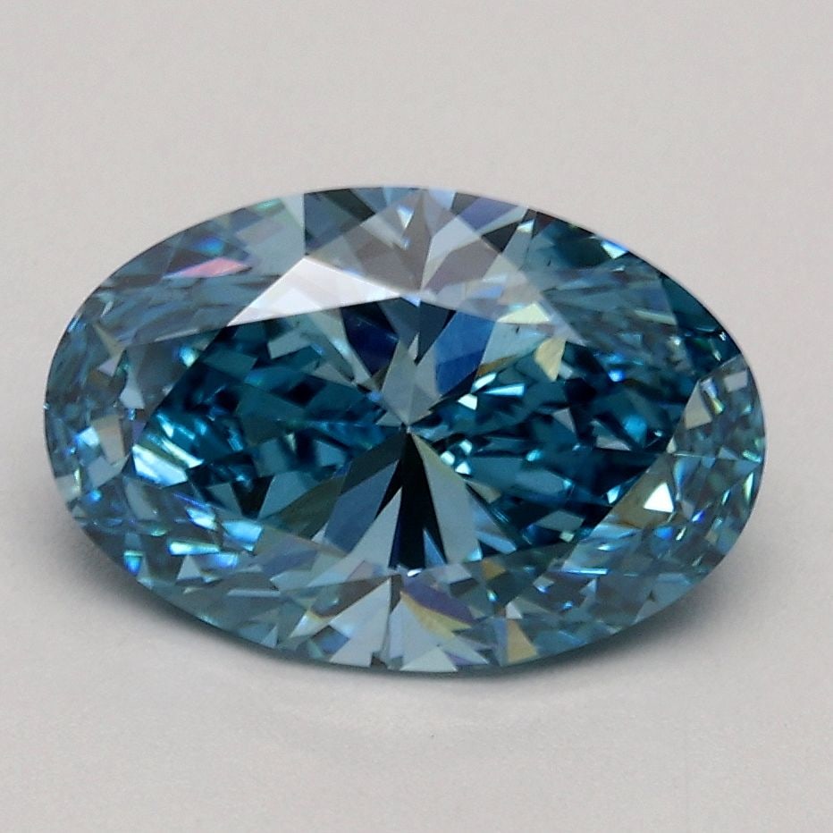 Loose Diamond - OVAL 1.71ct Fancy Vivid Blue VS2 (1 of 1)