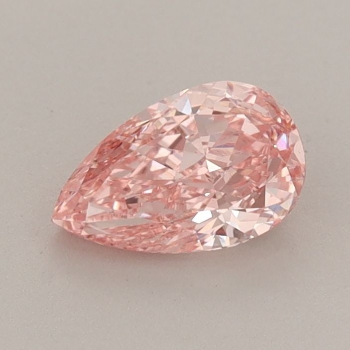 Loose Diamond - PEAR 0.66ct Fancy Vivid Pink VS1: Loose Diamond - PEAR 0.66ct Fancy Vivid Pink VS1 Source: This is a real non-mined Diamond that has been grown in a lab Shape: PEAR Carats: 0.66 Color: Fancy Vivid Pink Certification: IGI Video: