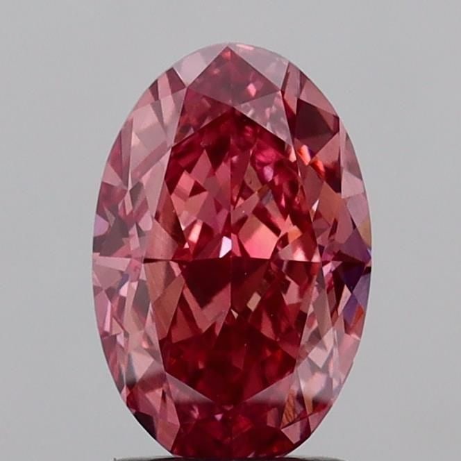 Loose Diamond - OVAL 2.17ct Fancy Vivid Brownish Pink VS1 (1 of 1)