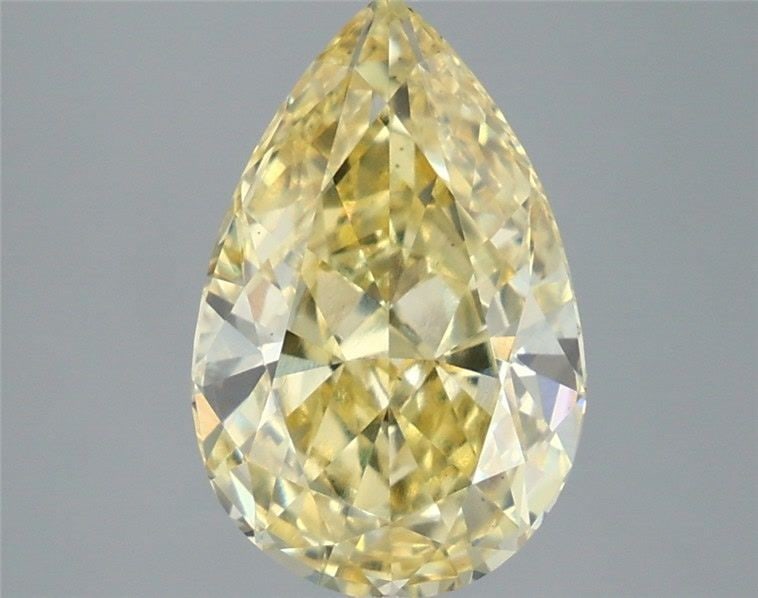 Loose Diamond - PEAR 3.59ct Fancy Intense Yellow VS1: Loose Diamond - PEAR 3.59ct Fancy Intense Yellow VS1 Source: This is a real non-mined Diamond that has been grown in a lab Shape: PEAR Carats: 3.59 Color: Fancy Intense Yellow Certification: IGI Video