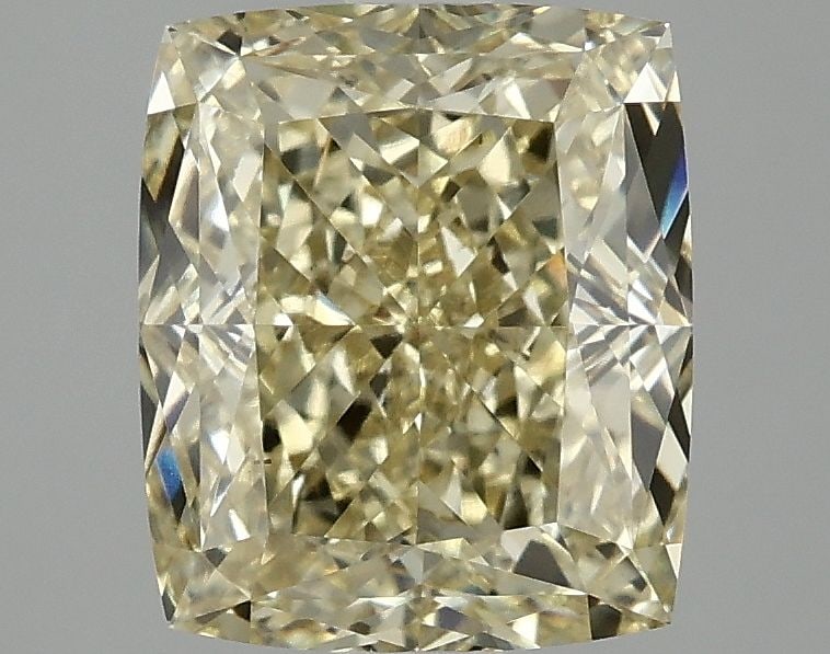Loose Diamond - CUSHION MODIFIED 3.06ct Fancy Intense Yellow VS1: Loose Diamond - CUSHION MODIFIED 3.06ct Fancy Intense Yellow VS1 Source: This is a real non-mined Diamond that has been grown in a lab Shape: CUSHION MODIFIED Carats: 3.06 Color: Fancy Intense Yellow 