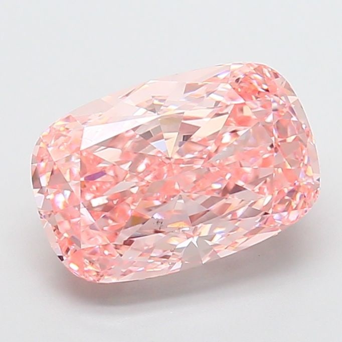 Loose Diamond - CUSHION MODIFIED 5.03ct Fancy Intense Pink VS1: Loose Diamond - CUSHION MODIFIED 5.03ct Fancy Intense Pink VS1 Source: This is a real non-mined Diamond that has been grown in a lab Shape: CUSHION MODIFIED Carats: 5.03 Color: Fancy Intense Pink