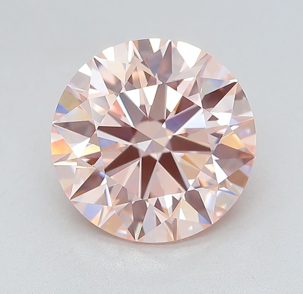 Ideal Loose Diamond - ROUND 3.65ct Fancy Pink VS1: Ideal Loose Diamond - ROUND 3.65ct Fancy Pink VS1 Source: This is a real non-mined Diamond that has been grown in a lab Shape: ROUND Carats: 3.65 Color: Fancy Pink Certification: IGI Video: Video
