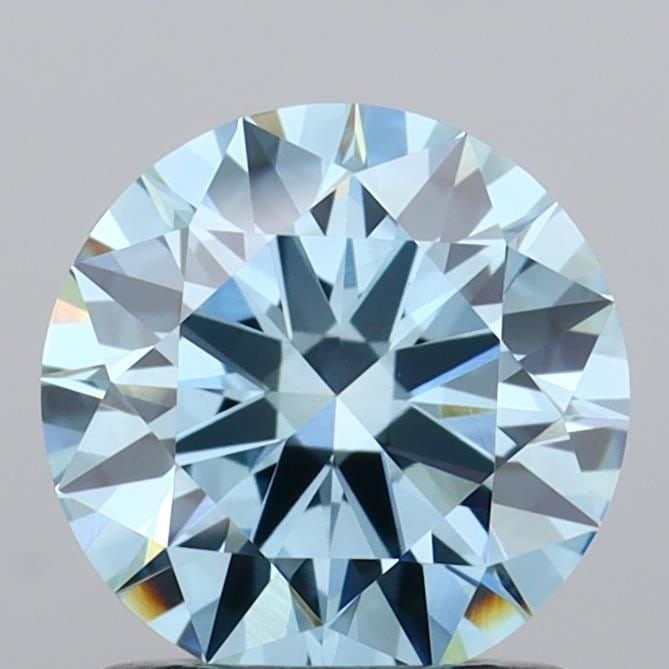 Ideal Loose Diamond - ROUND 1.09ct Fancy Vivid Blue VVS2: Ideal Loose Diamond - ROUND 1.09ct Fancy Vivid Blue VVS2 Source: This is a real non-mined Diamond that has been grown in a lab Shape: ROUND Carats: 1.09 Color: Fancy Vivid Blue Certification: IGI