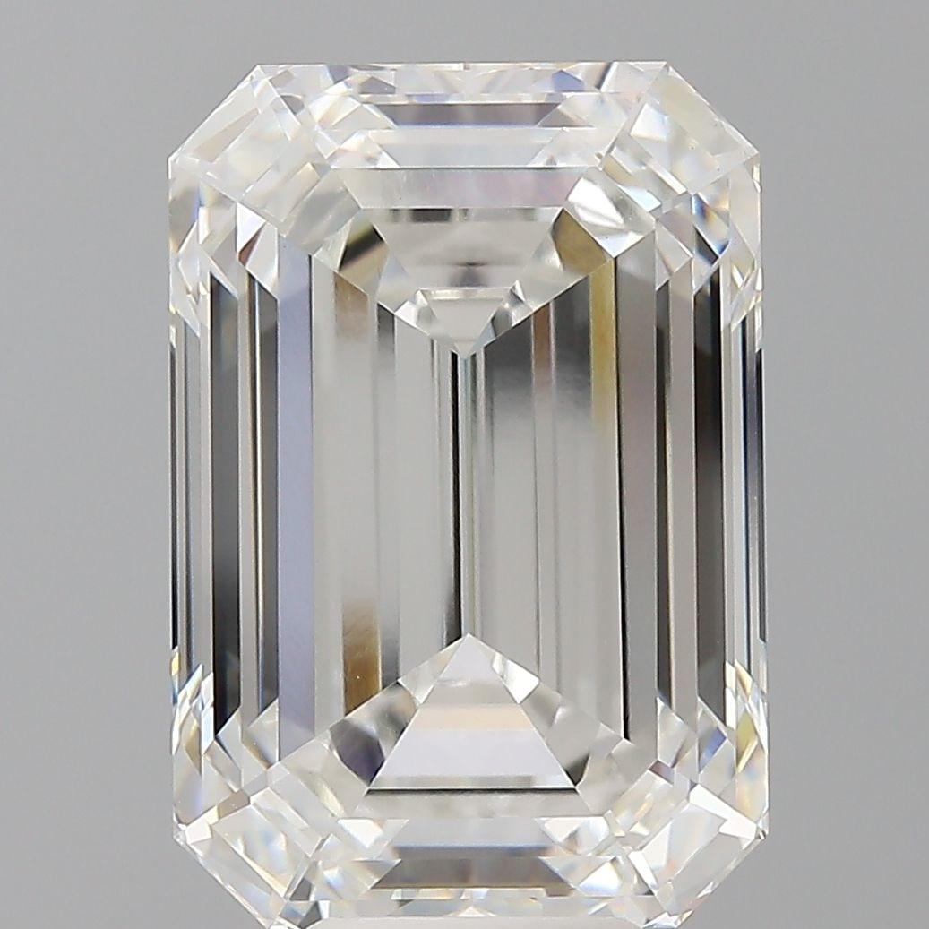 Loose Diamond - EMERALD 10.04ct F VVS2: Loose Diamond - EMERALD 10.04ct F VVS2 Source: This is a real non-mined Diamond that has been grown in a lab Shape: EMERALD Carats: 10.04 Color: F Clarity: VVS2 Certification: IGI Video: