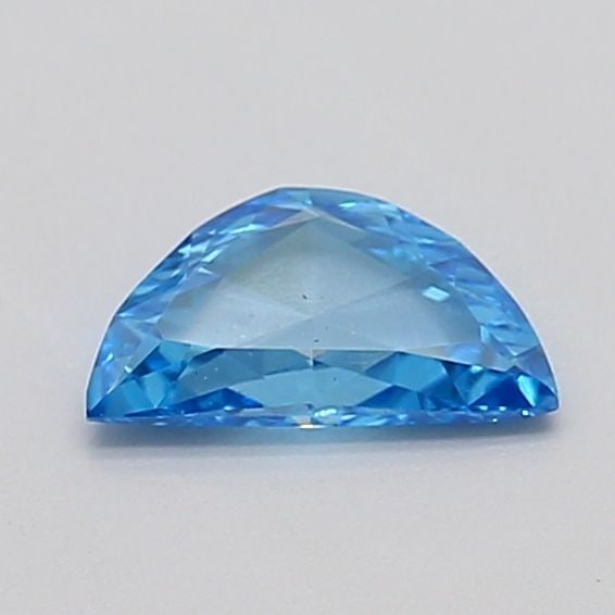 Loose Diamond - HALF MOON 0.34ct Fancy Vivid Blue VS2: Loose Diamond - HALF MOON 0.34ct Fancy Vivid Blue VS2 Source: This is a real non-mined Diamond that has been grown in a lab Shape: HALF MOON Carats: 0.34 Color: Fancy Vivid Blue Certification: IGI Vid