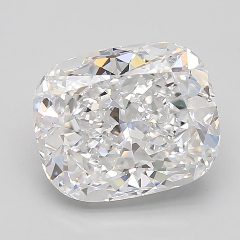Loose Diamond - CUSHION BRILLIANT 2.71ct D IF: Loose Diamond - CUSHION BRILLIANT 2.71ct D IF Source: This is a real non-mined Diamond that has been grown in a lab Shape: CUSHION BRILLIANT Carats: 2.71 Color: D Clarity: IF Certification: GIA