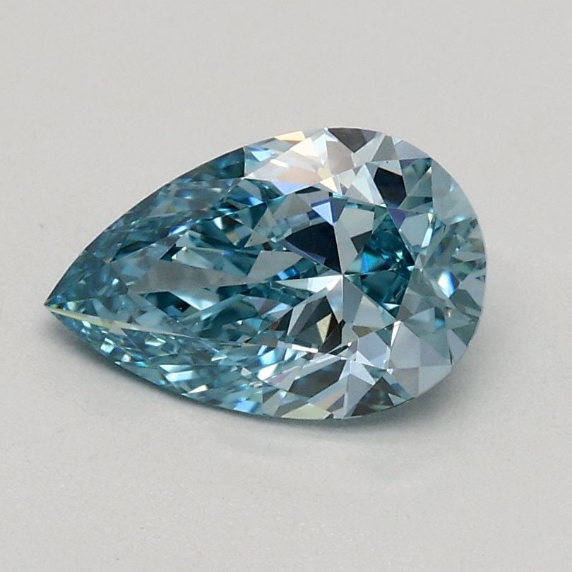 Loose Diamond - PEAR 0.72ct Fancy Vivid Blue VS1: Loose Diamond - PEAR 0.72ct Fancy Vivid Blue VS1 Source: This is a real non-mined Diamond that has been grown in a lab Shape: PEAR Carats: 0.72 Color: Fancy Vivid Blue Certification: IGI Video: