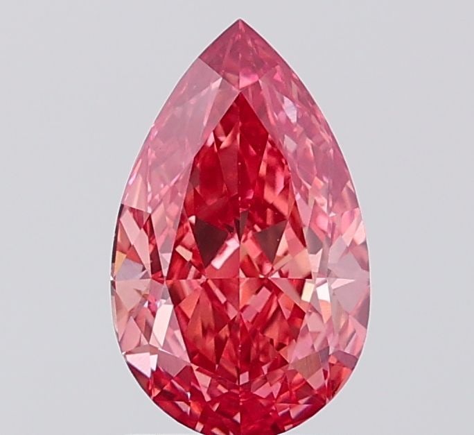Loose Diamond - PEAR 1.48ct Fancy Vivid Pink VS1: Loose Diamond - PEAR 1.48ct Fancy Vivid Pink VS1 Source: This is a real non-mined Diamond that has been grown in a lab Shape: PEAR Carats: 1.48 Color: Fancy Vivid Pink Certification: IGI Video: Video