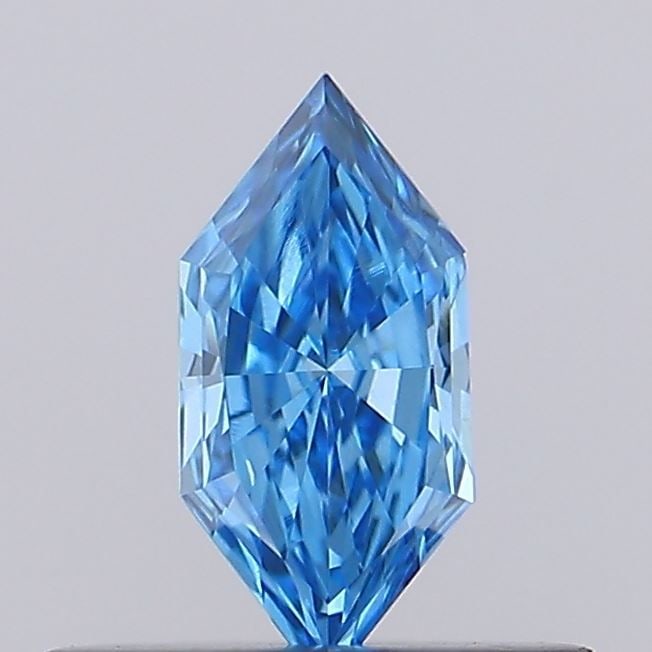 Loose Diamond - HEXAGONAL 0.24ct Fancy Vivid Blue VS1: Loose Diamond - HEXAGONAL 0.24ct Fancy Vivid Blue VS1 Source: This is a real non-mined Diamond that has been grown in a lab Shape: HEXAGONAL Carats: 0.24 Color: Fancy Vivid Blue Certification: NONE
