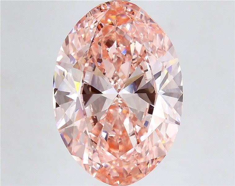 Loose Diamond - OVAL 10.0ct Fancy Vivid Pink VS2: Loose Diamond - OVAL 10.0ct Fancy Vivid Pink VS2 Source: This is a real non-mined Diamond that has been grown in a lab Shape: OVAL Carats: 10.0 Color: Fancy Vivid Pink Certification: IGI Video: Video