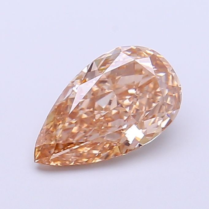 Loose Diamond - PEAR 1.34ct Fancy Light Brown VS1: Loose Diamond - PEAR 1.34ct Fancy Light Brown VS1 Source: This is a real non-mined Diamond that has been grown in a lab Shape: PEAR Carats: 1.34 Color: Fancy Light Brown Certification: IGI Video: