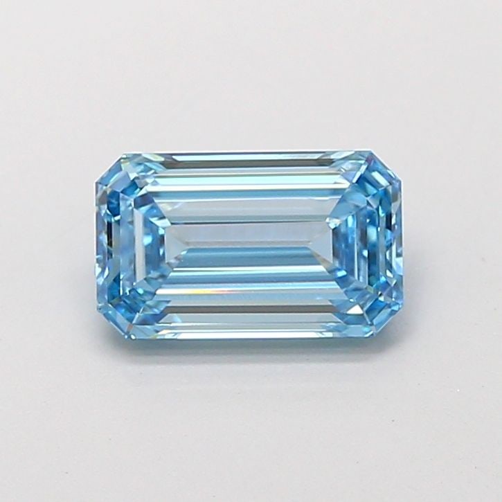 Loose Diamond - EMERALD 1.74ct Fancy Intense Blue VS1: Loose Diamond - EMERALD 1.74ct Fancy Intense Blue VS1 Source: This is a real non-mined Diamond that has been grown in a lab Shape: EMERALD Carats: 1.74 Color: Fancy Intense Blue Certification: IGI