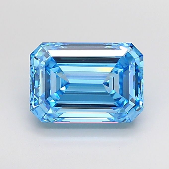 Loose Diamond - EMERALD 4.02ct Fancy Vivid Blue VVS2: Loose Diamond - EMERALD 4.02ct Fancy Vivid Blue VVS2 Source: This is a real non-mined Diamond that has been grown in a lab Shape: EMERALD Carats: 4.02 Color: Fancy Vivid Blue Certification: IGI Video: