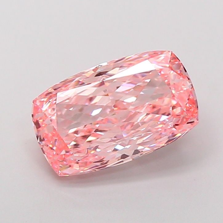 Loose Diamond - CUSHION MODIFIED 4.07ct Fancy Vivid Pink VS2: Loose Diamond - CUSHION MODIFIED 4.07ct Fancy Vivid Pink VS2 Source: This is a real non-mined Diamond that has been grown in a lab Shape: CUSHION MODIFIED Carats: 4.07 Color: Fancy Vivid Pink Certific