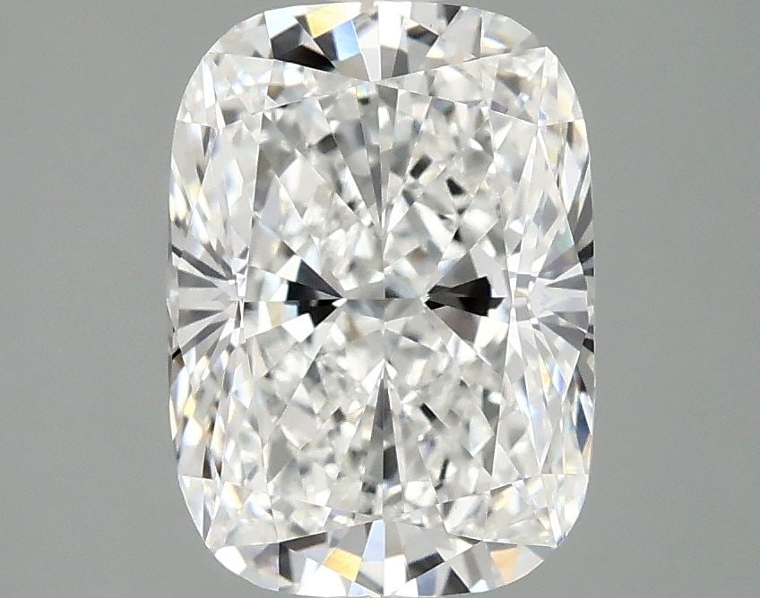 Loose Diamond - CUSHION MODIFIED 2.59ct E VVS2: Loose Diamond - CUSHION MODIFIED 2.59ct E VVS2 Source: This is a real non-mined Diamond that has been grown in a lab Shape: CUSHION MODIFIED Carats: 2.59 Color: E Clarity: VVS2 Certification: IGI Addi