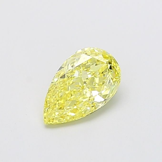 Loose Diamond - PEAR 1.04ct Fancy Intense Yellow VS2: Loose Diamond - PEAR 1.04ct Fancy Intense Yellow VS2 Source: This is a real non-mined Diamond that has been grown in a lab Shape: PEAR Carats: 1.04 Color: Fancy Intense Yellow Certification: IGI Video