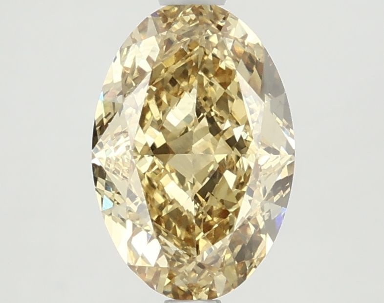 Loose Diamond - OVAL 2.33ct Fancy Vivid Yellow VS1: Loose Diamond - OVAL 2.33ct Fancy Vivid Yellow VS1 Source: This is a real non-mined Diamond that has been grown in a lab Shape: OVAL Carats: 2.33 Color: Fancy Vivid Yellow Certification: NONE Addition