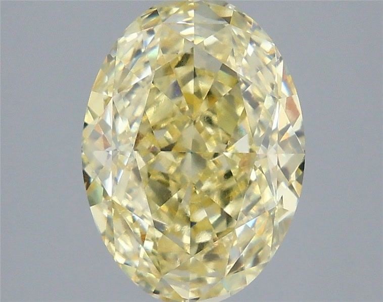 Loose Diamond - OVAL 3.08ct Fancy Intense Yellow VS1: Loose Diamond - OVAL 3.08ct Fancy Intense Yellow VS1 Source: This is a real non-mined Diamond that has been grown in a lab Shape: OVAL Carats: 3.08 Color: Fancy Intense Yellow Certification: IGI