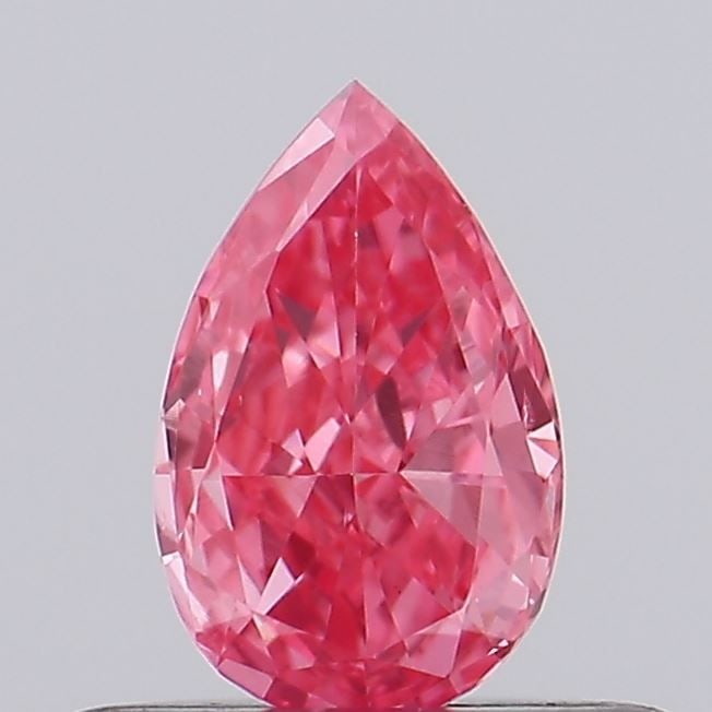 Loose Diamond - PEAR 0.31ct Fancy Vivid Pink VS1: Loose Diamond - PEAR 0.31ct Fancy Vivid Pink VS1 Source: This is a real non-mined Diamond that has been grown in a lab Shape: PEAR Carats: 0.31 Color: Fancy Vivid Pink Certification: NONE Video: