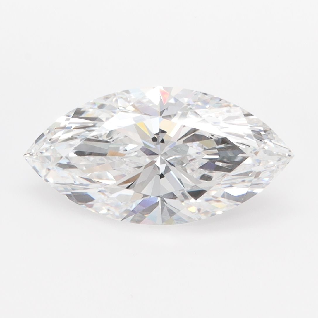 Loose Diamond - MARQUISE 2.0ct D VVS1: Loose Diamond - MARQUISE 2.0ct D VVS1 Source: This is a real non-mined Diamond that has been grown in a lab Shape: MARQUISE Carats: 2.0 Color: D Clarity: VVS1 Certification: IGI Additional images