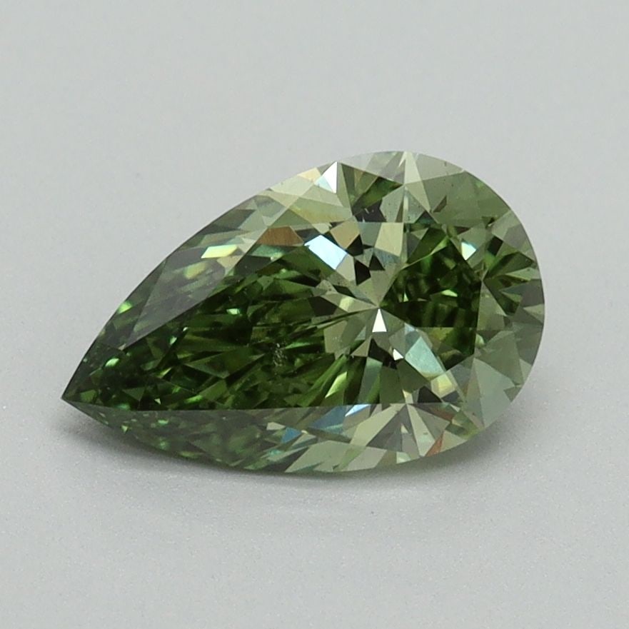 Loose Diamond - PEAR 1.16ct Fancy Vivid Green VS2 (1 of 1)