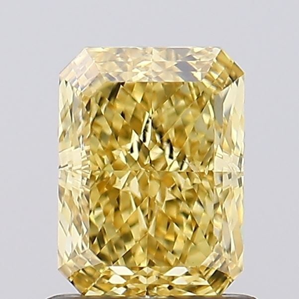Loose Diamond - RADIANT 1.01ct Fancy Vivid Yellow VS2: Loose Diamond - RADIANT 1.01ct Fancy Vivid Yellow VS2 Source: This is a real non-mined Diamond that has been grown in a lab Shape: RADIANT Carats: 1.01 Color: Fancy Vivid Yellow Certification: IGI Vid