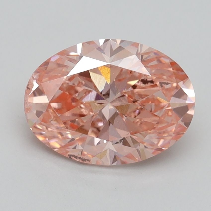 Loose Diamond - OVAL 1.8ct Fancy Vivid Pink SI2: Loose Diamond - OVAL 1.8ct Fancy Vivid Pink SI2 Source: This is a real non-mined Diamond that has been grown in a lab Shape: OVAL Carats: 1.8 Color: Fancy Vivid Pink Certification: IGI Video: